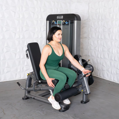 Elite Plus Leg Extension / Prone Leg Curl Combo | Muscle D Fitness