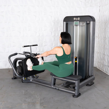 Elite Plus Long Pull Row | Iso-Lateral | Muscle D Fitness