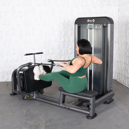 Elite Plus Long Pull Row | Iso-Lateral | Muscle D Fitness