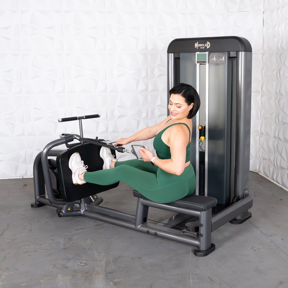 Elite Plus Long Pull Row | Iso-Lateral | Muscle D Fitness