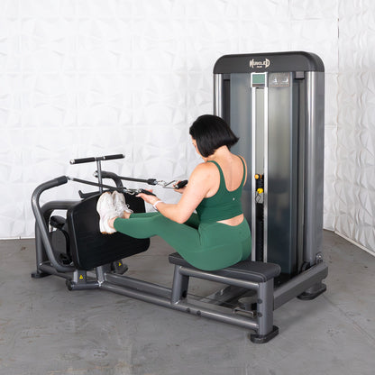Elite Plus Long Pull Row | Iso-Lateral | Muscle D Fitness