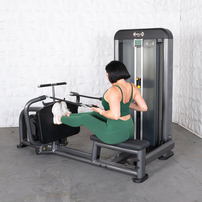 Elite Plus Long Pull Row | Iso-Lateral | Muscle D Fitness
