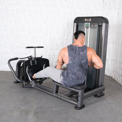 Elite Plus Long Pull Row | Iso-Lateral | Muscle D Fitness