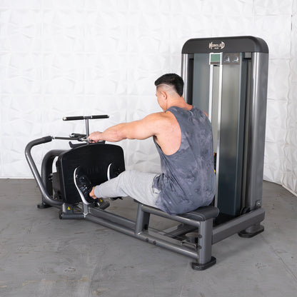 Elite Plus Long Pull Row | Iso-Lateral | Muscle D Fitness