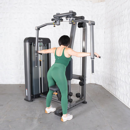 Elite Plus Pec Deck Rear Delt Machine | Muscle D Fitness
