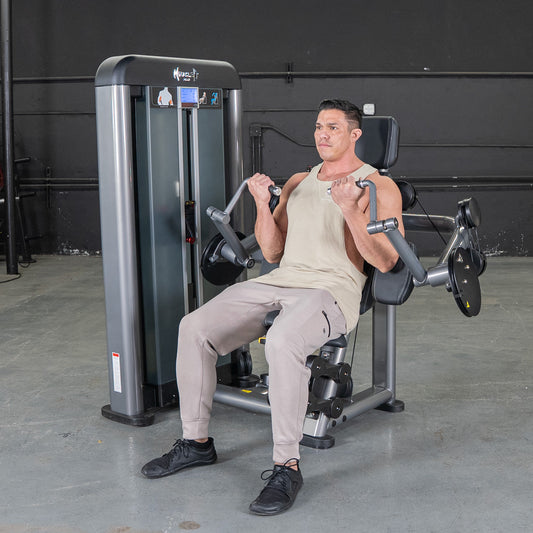 Elite Plus Biceps Curl Machine | Muscle D Fitness