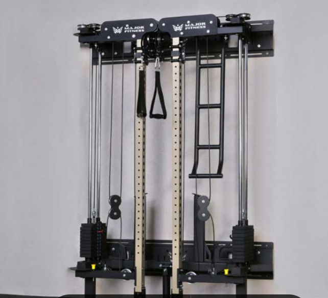Major Fitness F35 PRO Wall-Mount Folding Power Rack