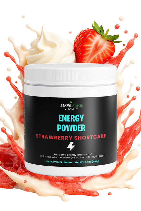 Energy Boost Drink Powder - Strawberry Shortcake