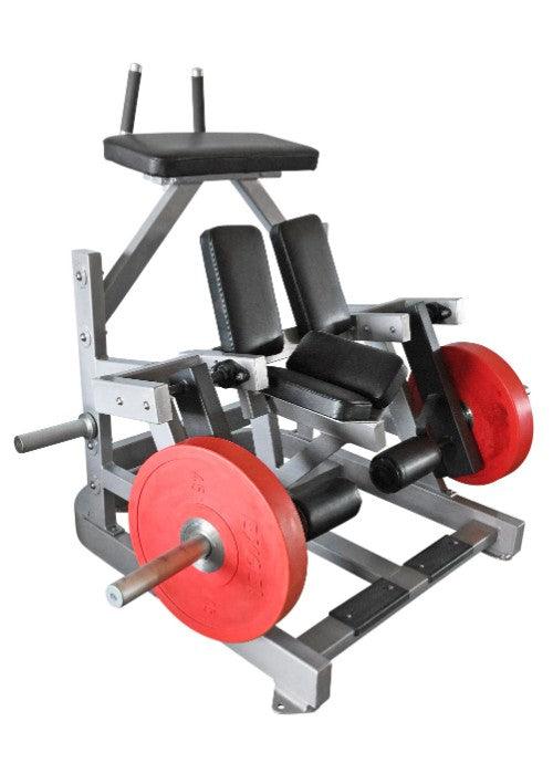 Power Leverage Iso Lateral Kneeling Leg Curl - Muscle D Fitness - 11 Gauge Steel