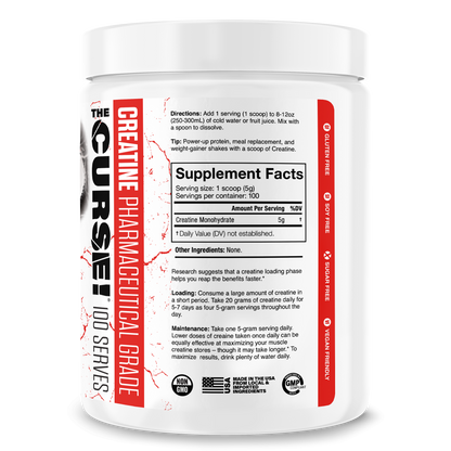 The Curse! Creatine Monohydrate