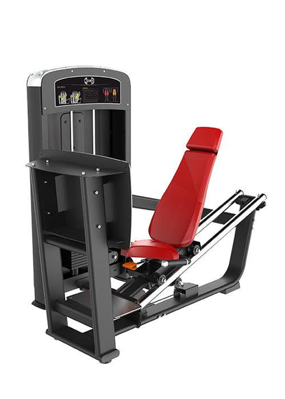 Elite Selectorized Leg Press - Muscle D Fitness - Commercial - Adjustable Seat - Pin Selectorized - Quads Glutes Workout