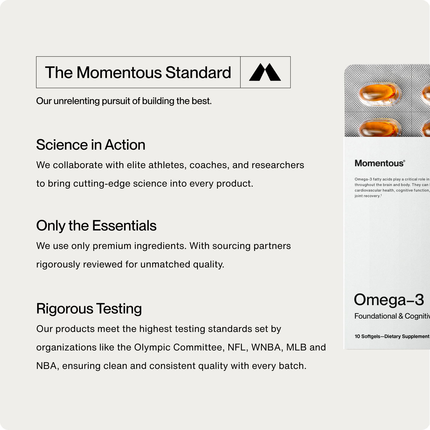 Omega-3 Travel Packs