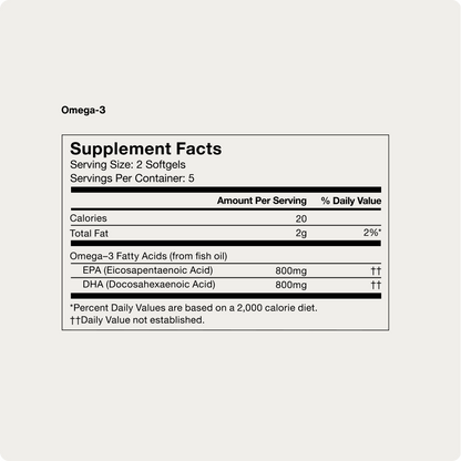 Omega-3 Travel Packs
