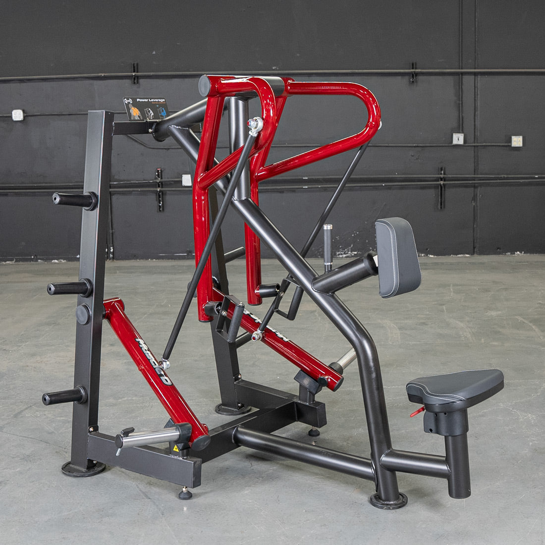 Power Leverage V2 Iso-Lateral Low Row - Muscle D Fitness