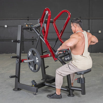 Power Leverage V2 Iso-Lateral Low Row - Muscle D Fitness