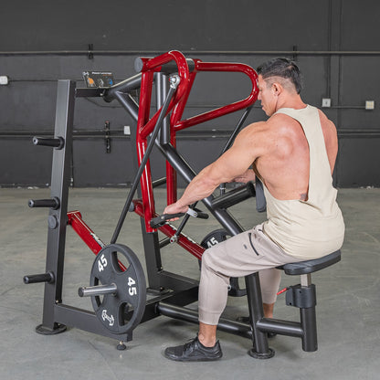 Power Leverage V2 Iso-Lateral Low Row - Muscle D Fitness