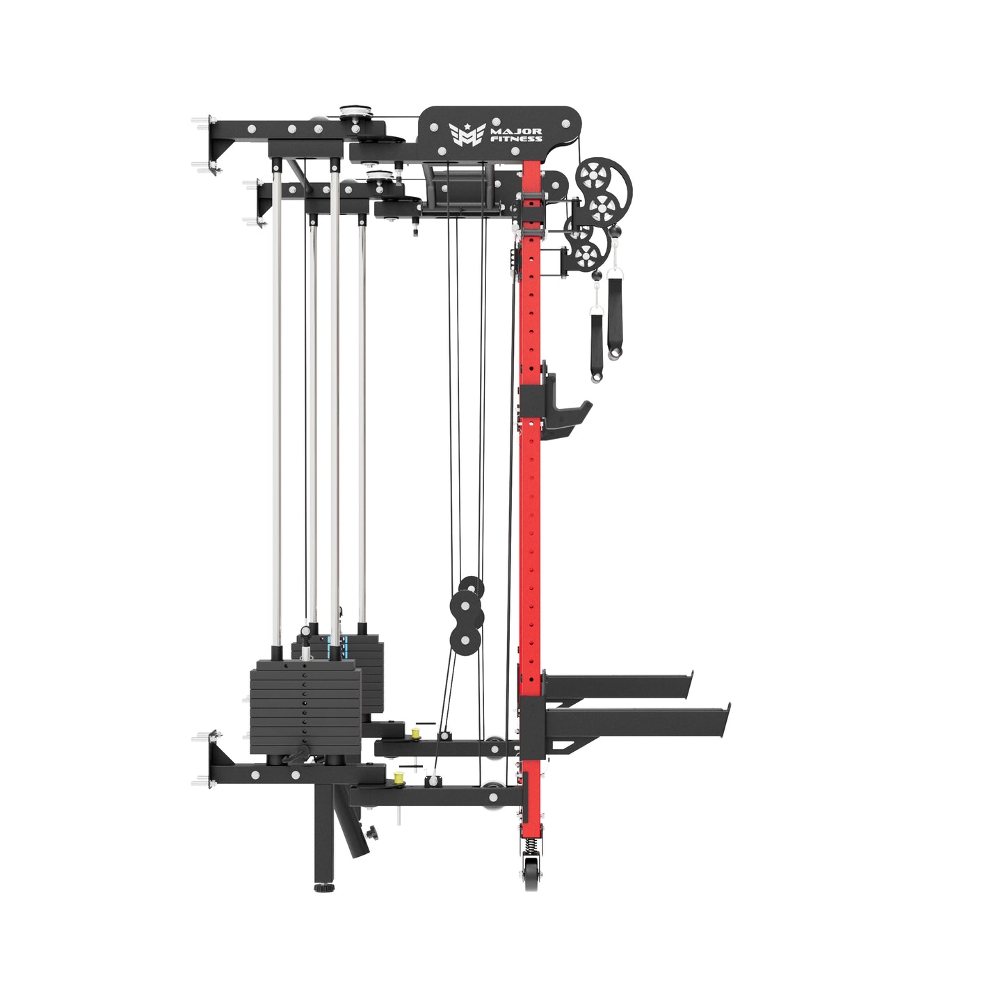 Major Fitness F35 PRO Wall-Mount Folding Power Rack