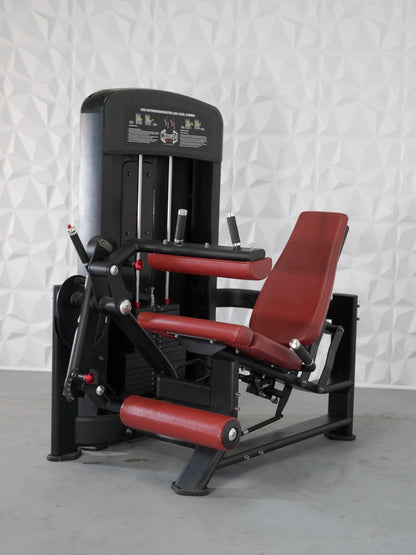 Elite Selectorized Leg Extension Seated Leg Curl Combo - Muscle D Fitness - Commercial Grade - Adjustable Seated - Pin Selectorized