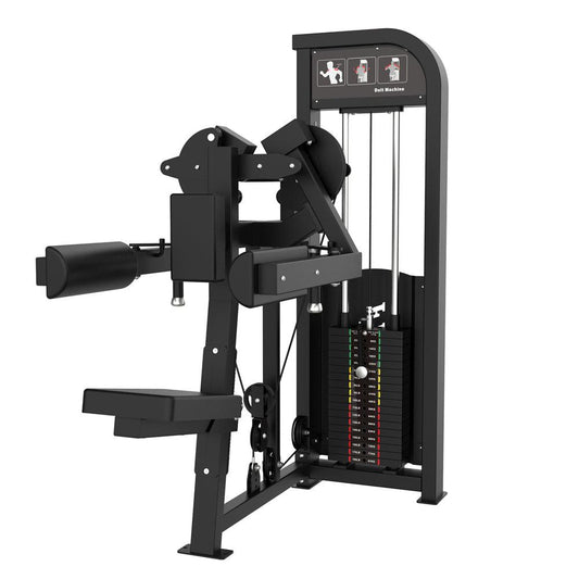 Excel Side Lateral - Muscle D Fitness - Selectorized Delt Raise - Gas Shock Assisted Seat Adjustment
