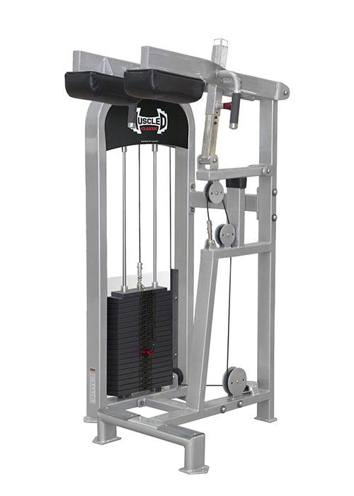 Classic Standing Calf - Muscle D Fitness - Adjustable - Pin Selectorized Leg Workout