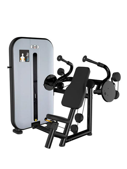 Vogue Triceps Extension - Muscle D Fitness -  Pin Selectorized - Adjustable Seat - Arm Workout