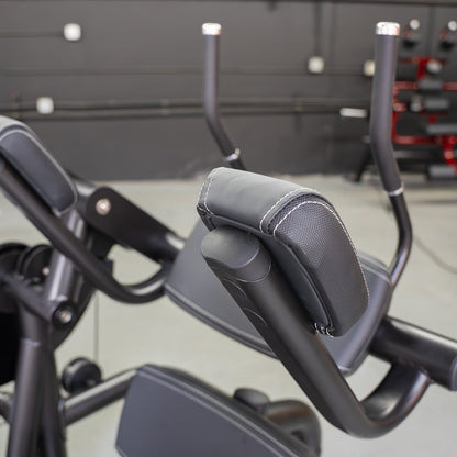 Vogue Ab Crunch - Muscle D Fitness - Adjustable Seat - Abdominal Workout - Selectorized Weight