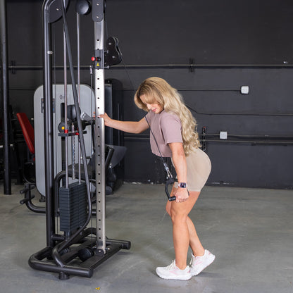 Vogue Cable Crossover - Muscle D Fitness - Pin Selectorized - Chest Back Combo Workouts