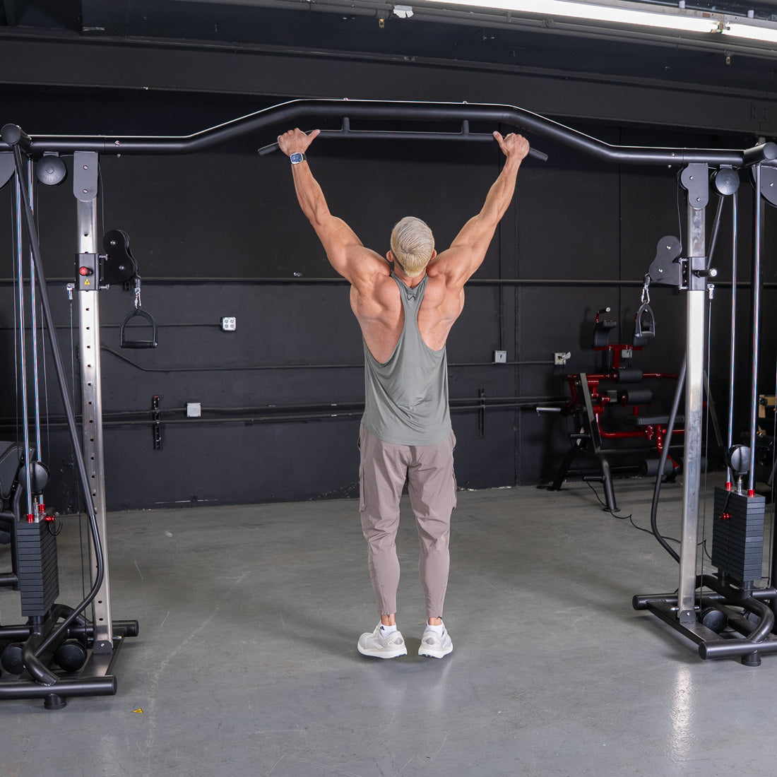 Vogue Cable Crossover - Muscle D Fitness - Pin Selectorized - Chest Back Combo Workouts