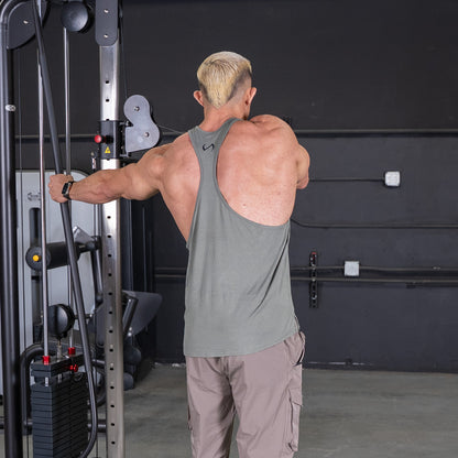 Vogue Cable Crossover - Muscle D Fitness - Pin Selectorized - Chest Back Combo Workouts