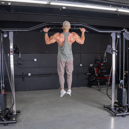 Vogue Cable Crossover - Muscle D Fitness - Pin Selectorized - Chest Back Combo Workouts