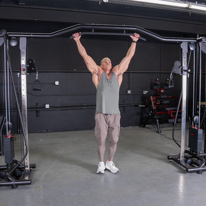 Vogue Cable Crossover - Muscle D Fitness - Pin Selectorized - Chest Back Combo Workouts