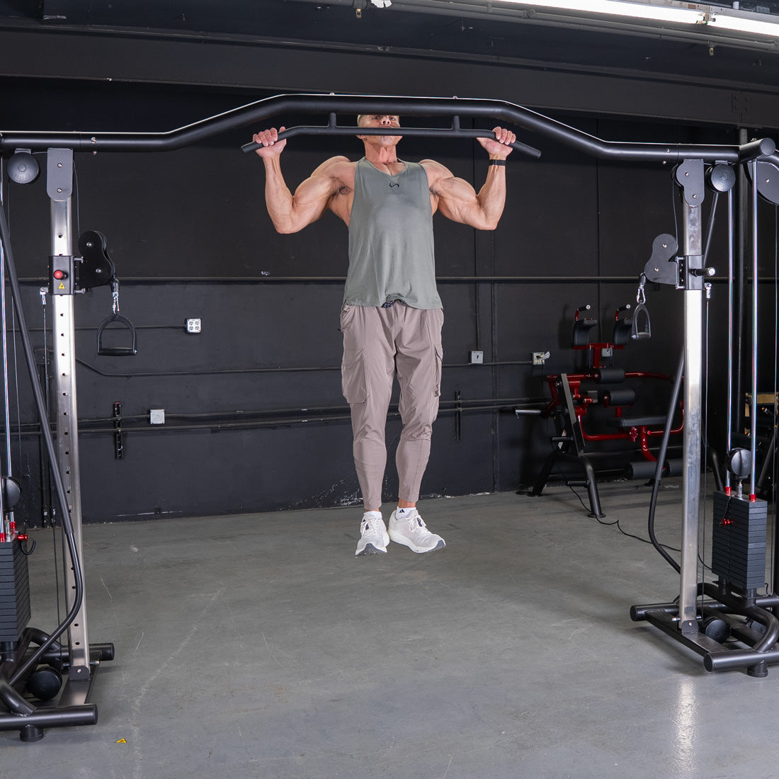 Vogue Cable Crossover - Muscle D Fitness - Pin Selectorized - Chest Back Combo Workouts