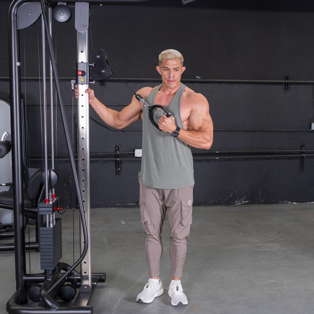 Vogue Cable Crossover - Muscle D Fitness - Pin Selectorized - Chest Back Combo Workouts