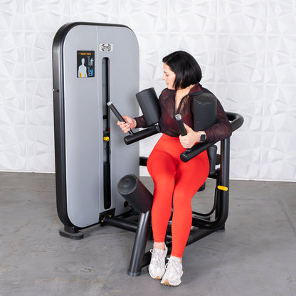 Vogue Rotary Torso - Muscle D Fitness - AdjustableSeat - Pin Selectorized