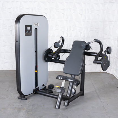 Vogue Triceps Extension - Muscle D Fitness -  Pin Selectorized - Adjustable Seat - Arm Workout