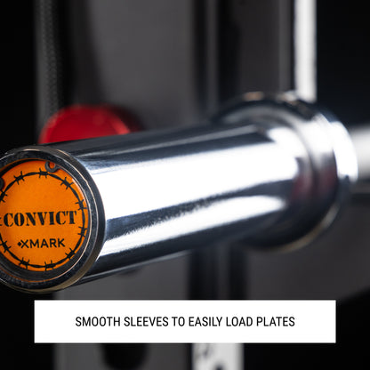 Convict 6ft Rackable Curl Bar