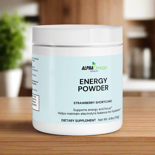 Natural Energy Supplement - Strawberry Shortcake