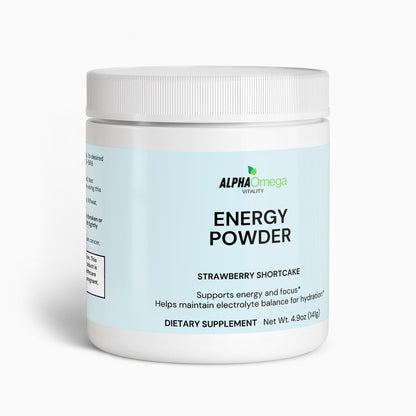 Natural Energy Supplement - Strawberry Shortcake