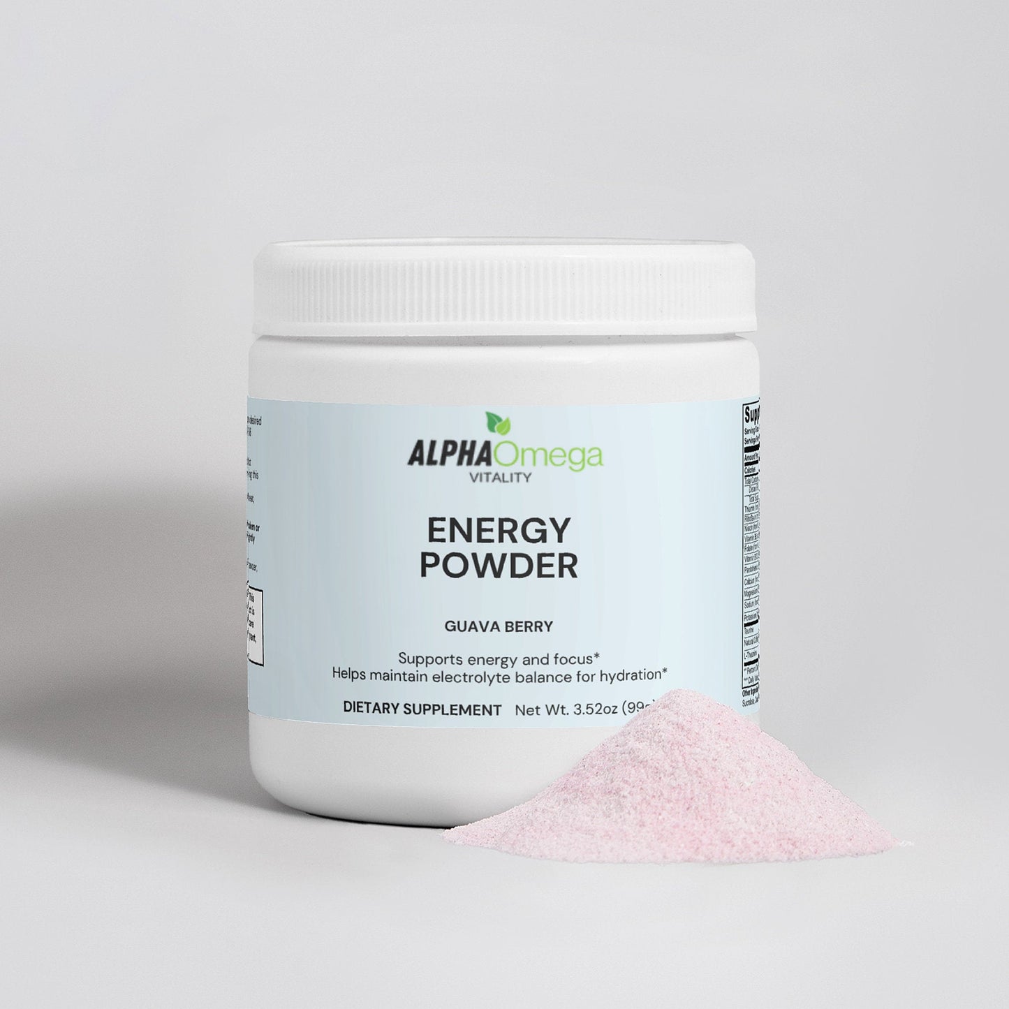 Natural Energy Supplement - Guava Berry