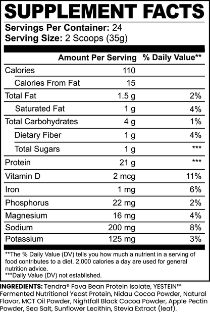 Chocolate Plant Protein Powder