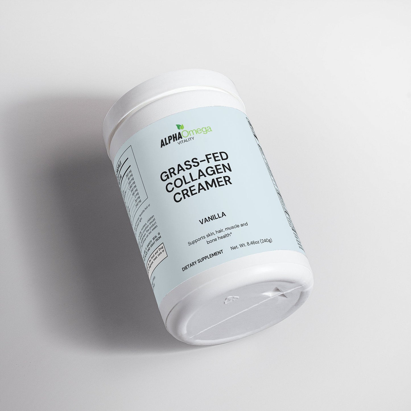 Grass-Fed Collagen Creamer - Vanilla