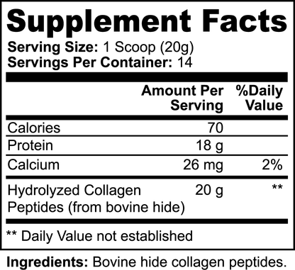 Grass-Fed Collagen Peptides Powder