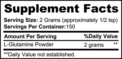 L-Glutamine Supplement Powder