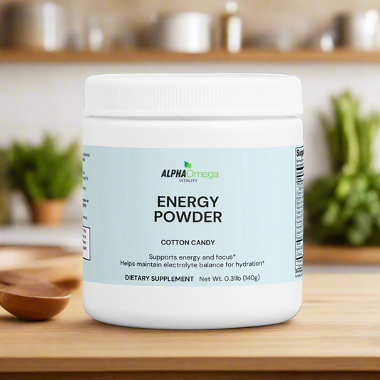 Natural Energy Supplement - Cotton Candy