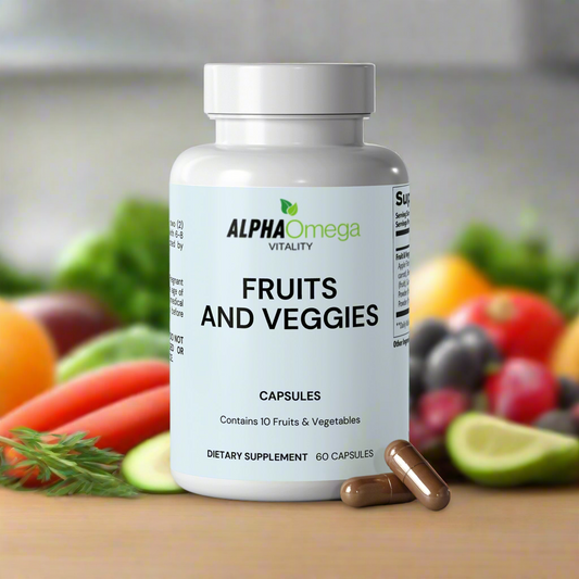 Natural Fruits and Veggies Capsules