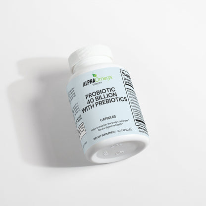 Probiotic 40 Billion with Prebiotics