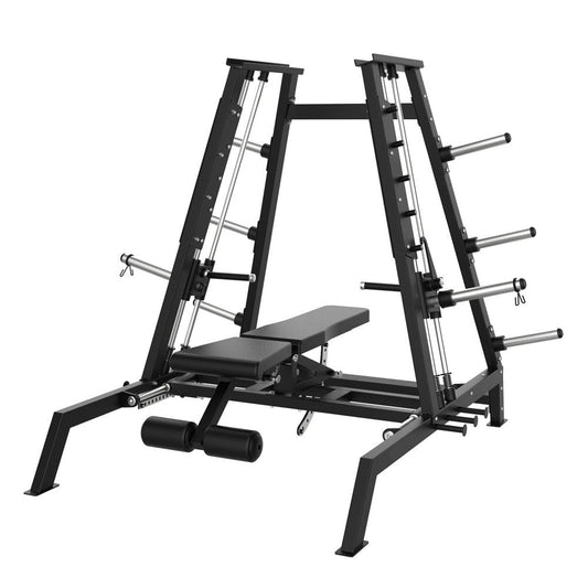 Excel Convergent Bench / Incline / Decline Press Combo - Muscle D Fitness - Plate Load Chest Press - Band Compatible