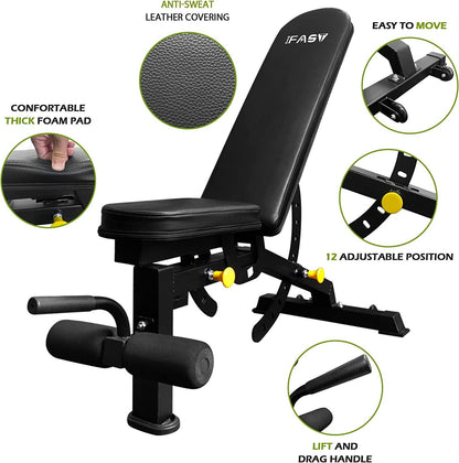 100lb Green Home Gym Set Multi-functional Power Cage, Home Adjustable Pullup Squat Rack 1000Lbs Capacity Comprehensive Fitness Barbell Rack